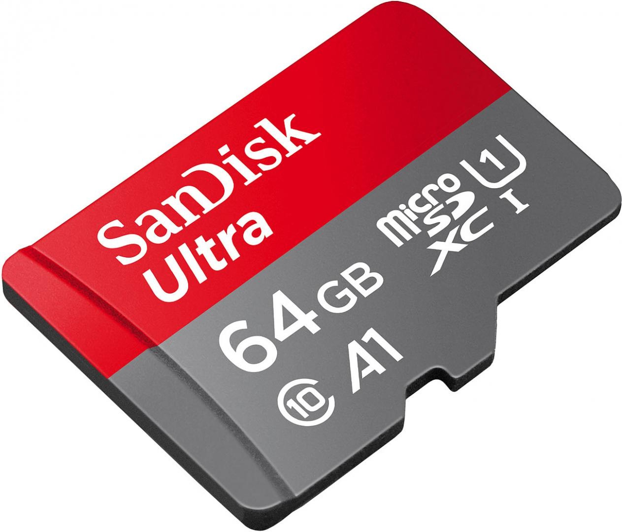 Card de Memorie Micro Secure Digital Card SanDisk Extreme, 64GB, Clasa 10, R/W speed: up to 100MB/s/, 90MB/s, include adaptor SD (pentru telefon)