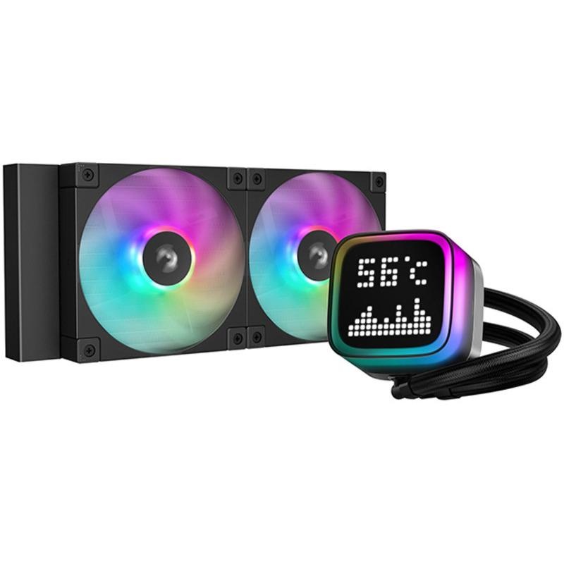 Cooler Procesor DEEPCOOL LP240 ARGB NEGRU