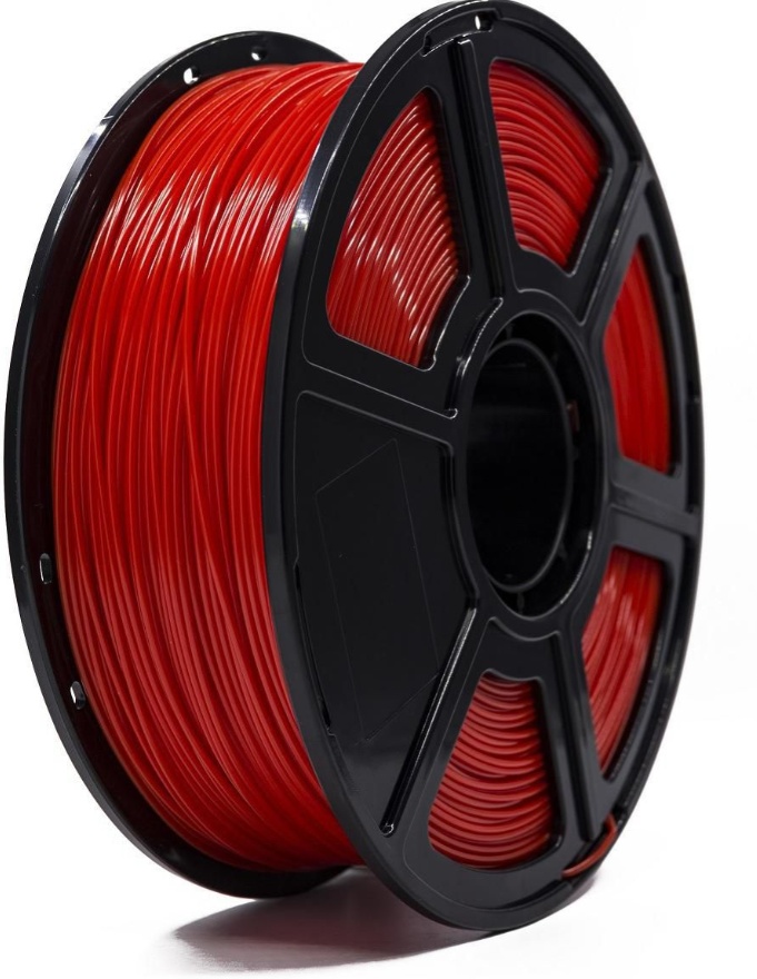 Filament PLA pentru imprimare 3D Avtek, roșu, 0,5 kg, diametru 1,75 mm