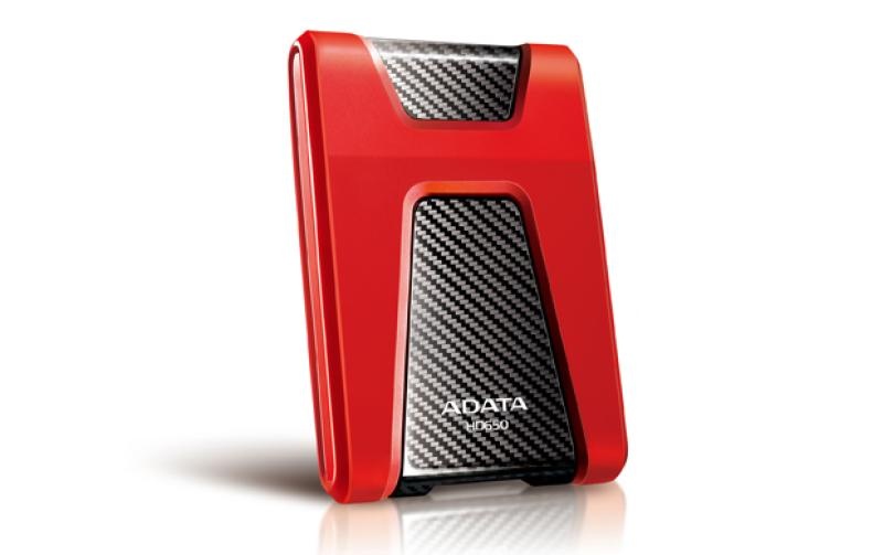 HDD extern Adata HD650, 1TB, Rosu, USB 3.1