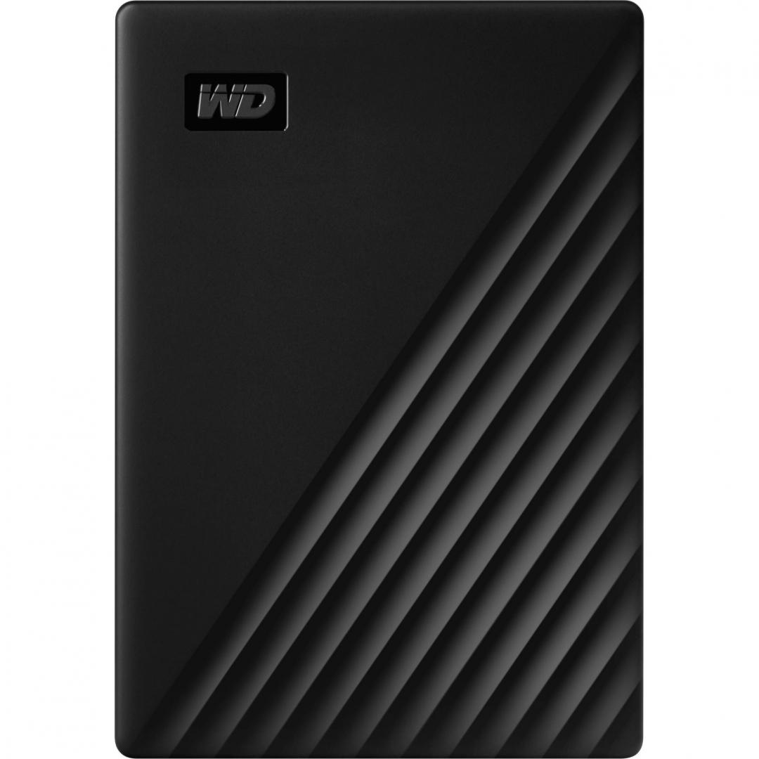 HDD extern WD My Passport, 4TB, negru, USB 3.2 - 4 | YEO