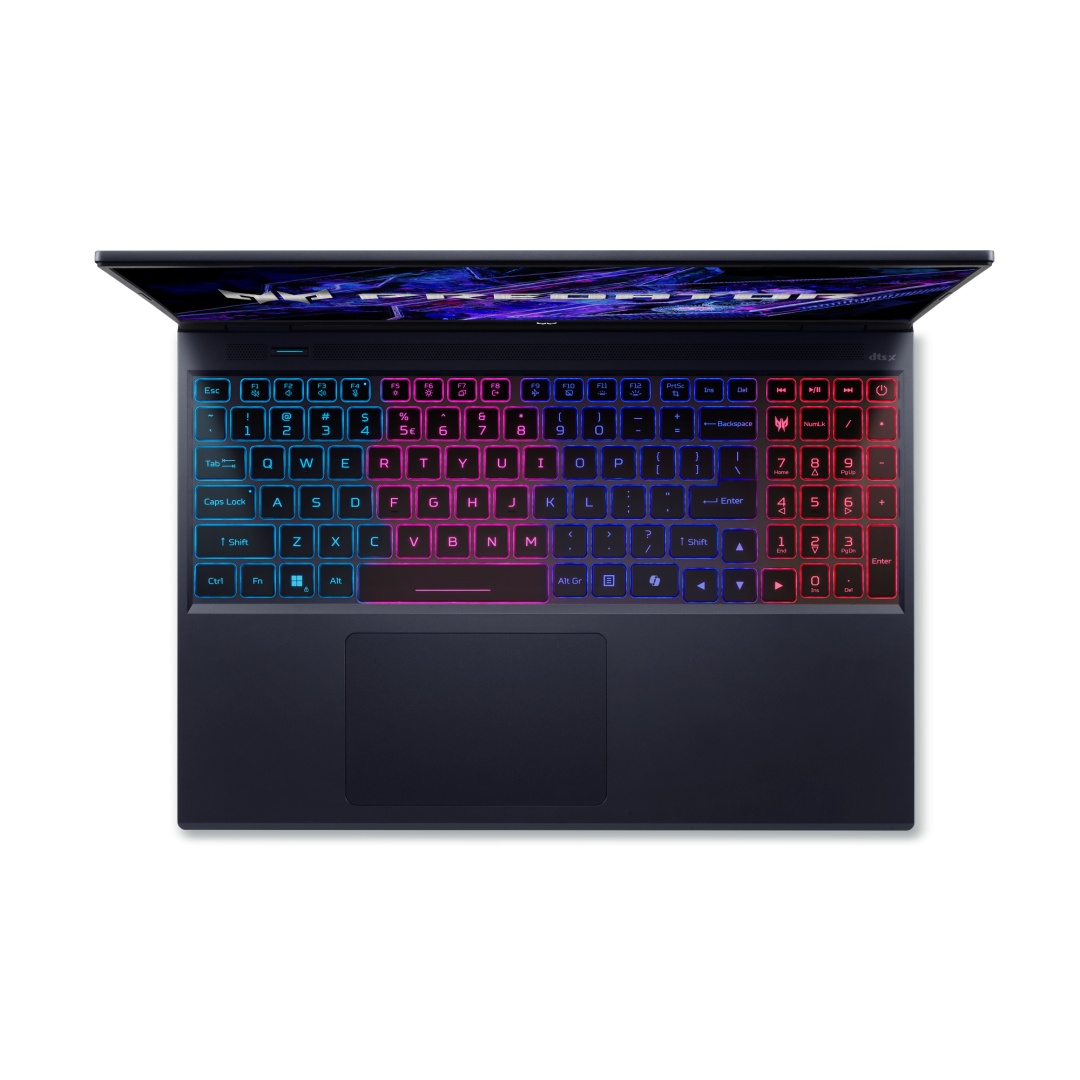 Laptop Acer Gaming Acer Predator Helios Neo 16 PHN16-72, 16 inches (4ß ,64 cm), Acer ComfyView™ WUXGA 165Hz IPS display with LED backlight and 100% sRGB (non-glare), 1920 x 1200, 16:10, Intel® Core™ i7-14650HX Processor, 2.2 GHz base clock (Up to 5.2 GHz - 3 | YEO