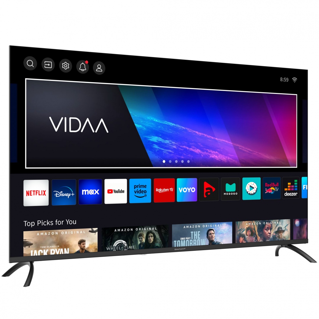 LED TV DIAMANT SMART 43HL5530U/C, 109 cm, 4K UHD, VIDAA - 1 | YEO