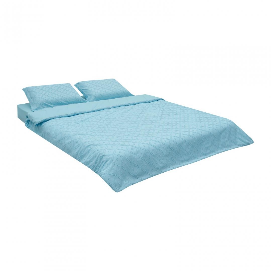 LENJERIE PAT KS CU BRODERIE TUFFATA BLUE - 2 | YEO