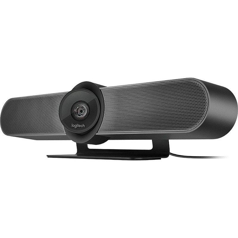 Logitech WebCam MeetUp 4K, Bluetooth, Difuzoare incorporate, telecomanda, negru - 2 | YEO