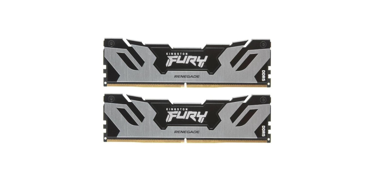 Memorie RAM Kingston, DIMM, DDR5, 32GB, 6800MHz, CL36, 1.35V, FURY Renegade Silver, Kit of 2 - 1 | YEO