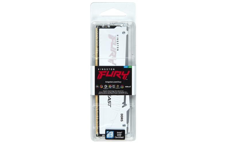 Memorie RAM Kingston FURY Beast RGB White 16GB DDR5 6000MHz CL36 - 3 | YEO