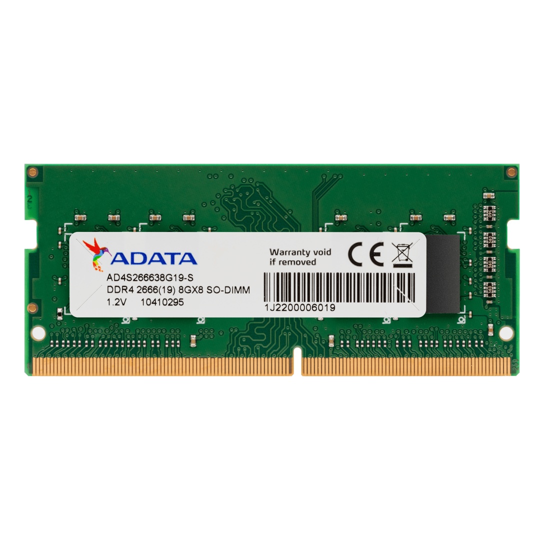 Memorie RAM notebook ADATA, SO-DIMM, DDR4, 8GB, CL19, 2666Mhz - 1 | YEO