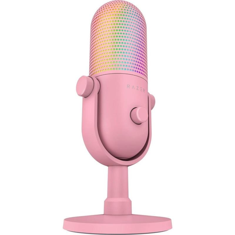 Microfon Razer Seiren V3 Mini Chroma RGB USB, frecventa raspuns 20 Hz - 20000 Hz, sensibilitate 110 dB (THD > 1% at 1 kHz), negru - 1 | YEO