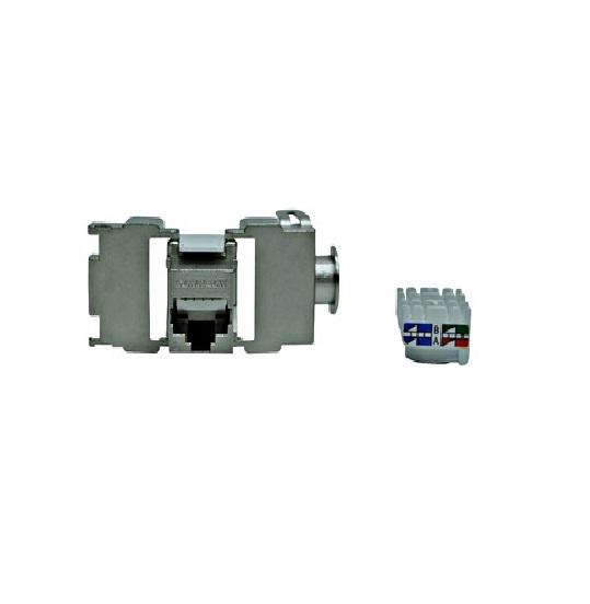 Modul RJ45 ecranat, cat 6 Class E, TOOLLESS LIN LINE