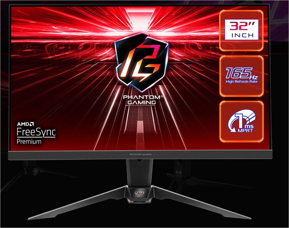 Monitor Gaming Asrock PG32QF2B, diagonala: 31.5