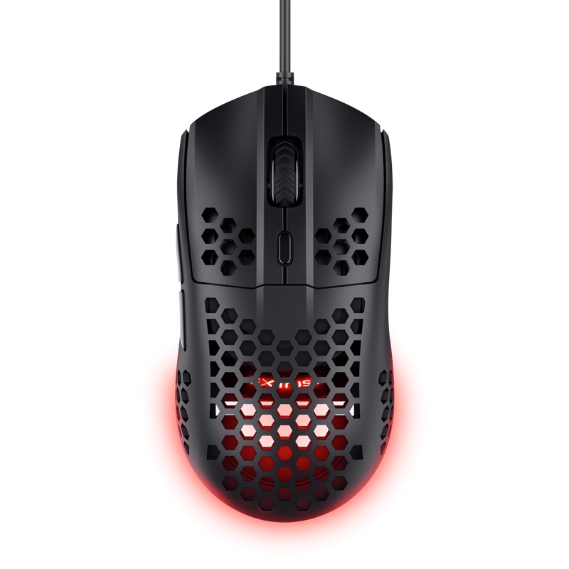 Mouse Trust GXT 928 Helox cu fir, optic, rezolutie meaxima 6400 DPI, negru - 2 | YEO