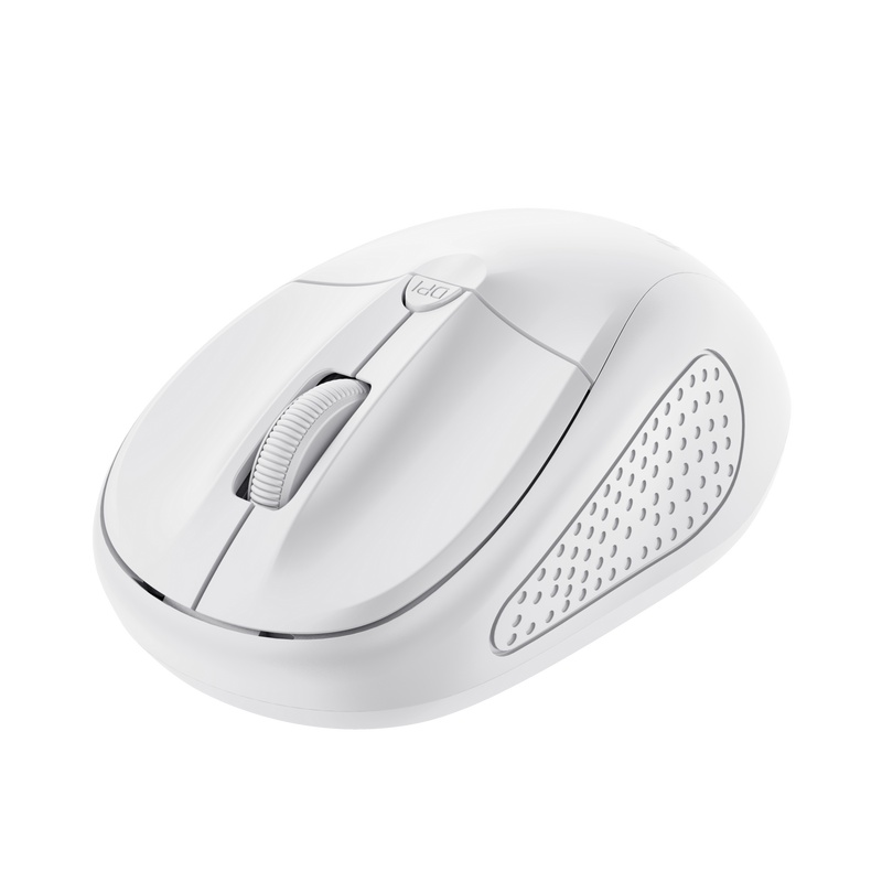 Mouse Trust Wireless Optical rezolutie maxima 1600 DPI, 4 butoane, 2 baterii tip AAA, alb - 1 | YEO