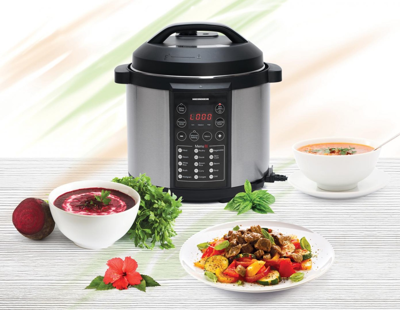 MULTICOOKER CU PRESIUNE HEINNER HPCK-6IX - 2 | YEO