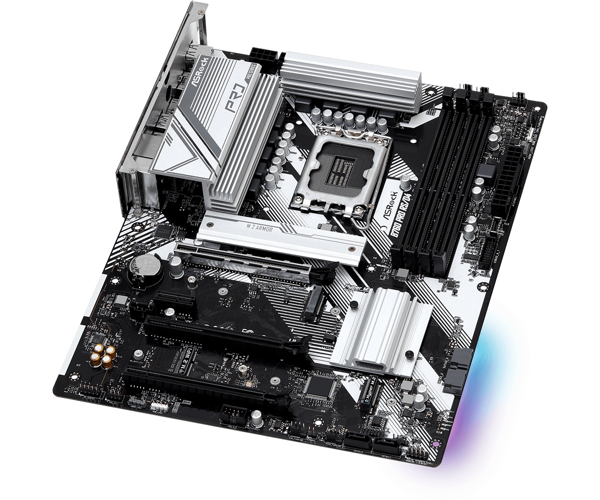 Placa de baza Asrock B760 Pro RS LGA1700, 4x DDR4 - 2 | YEO