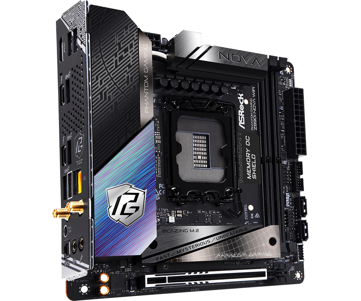 Placa de Baza ASROCK Z890I NOVA WIFI LGA1851 - 3 | YEO