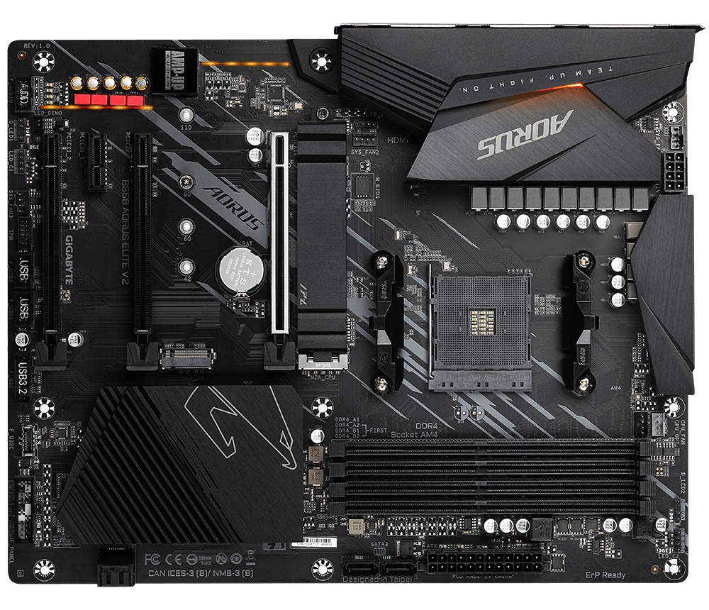 Placa de baza Gigabyte B550 AORUS Elite V2, Socket AM4