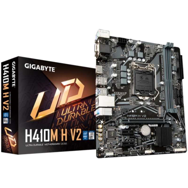 Placa de baza Gigabyte H410M H V2, LGA 1200 - 3 | YEO