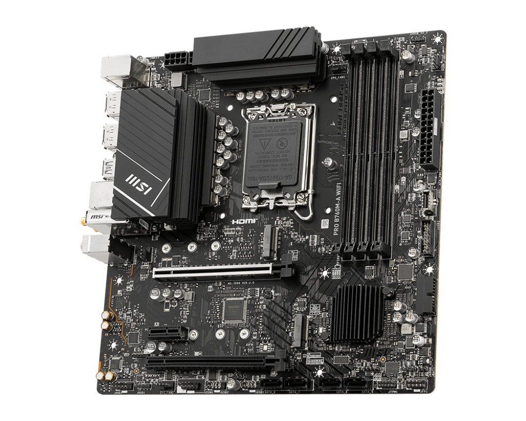 Placa de Baza MSI PRO B760M-A WIFI LGA1700 - 1 | YEO