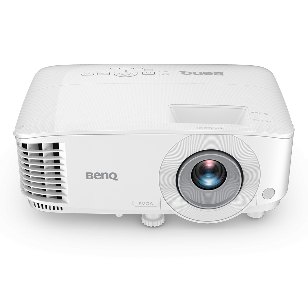 Proiector BenQ MS560, DLP 3D ready, SVGA 800*600, up to WUXGA 1920*1200, 4000 lumeni, 20.000:1, 4:3 nativ, 16:9/ 16:10 compatibil, lampa 6.000 ore/ 15.000 ore Ecomode, dimensiune maxima imagine 300