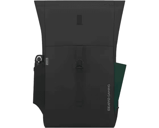 Rucsac notebook Lenovo 16 inch IdeaPad Gaming Modern Backpack Black, material: Poliester reciclat, buzunarele cu fermoar usor de accesat pastreaza lucrurile esentiale organizate, captuseala ventilata din spate si curelele de umar captusite asigura - 1 | YEO