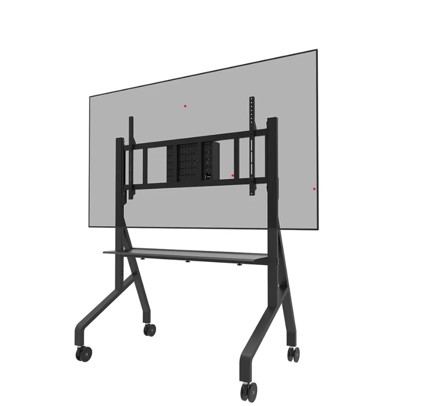 Stand podea mobil/fix Neomounts FL50-575BL1; pentru display-uri cu diagonale 65