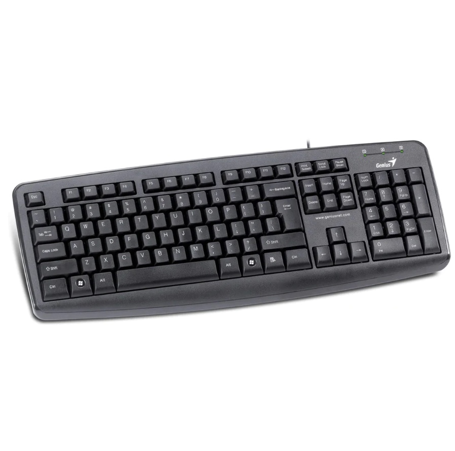 Tastatura numerica Genius cu fir KB-100X, negru