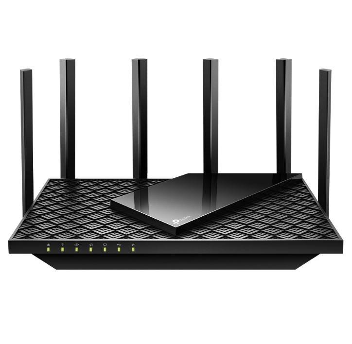 TP-LINK AX5400 Dual-Band Gigabit WI-FI6 Router, ARCHER AX72 PRO, Standarde wireless: IEEE 802.11ax/ac/n/a 5 GHz, IEEE 802.11ax/n/b/g 2.4 GHz, Viteze wireless: 5 GHz: 4804 Mbps (802.11ax, HE160), 2.4 GHz: 574 Mbps (802.11ax), Acoperire: 3 camere, 6 x