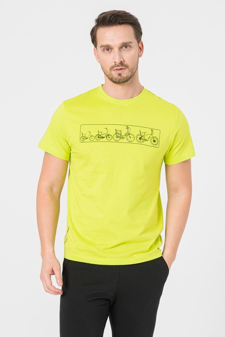 TRICOU MULTIBIKE PEGAS BARBATI LIME PUNCH-L