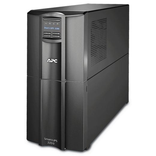 UPS APC Smart-UPS SMT line-interactive / sinusoidala 2200VA / 1980W 8conectori C13 1 conectori C19, baterie RBC55, optional extinder egarantie cu 1/3 ani (WBEXTWAR1YR-SP-03/WBEXTWAR3YR-SP-03)