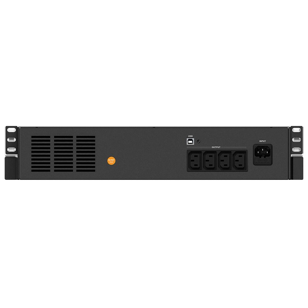 UPS nJoy Code 800, 800VA/480W, Frecventa: 50/60 Hz, Conectori: Intrare 1 x IEC-320 C14, Iesire 8 x IEC-320 C13, Port de comunicare: USB, Ecran LCD, AVR. - 2 | YEO