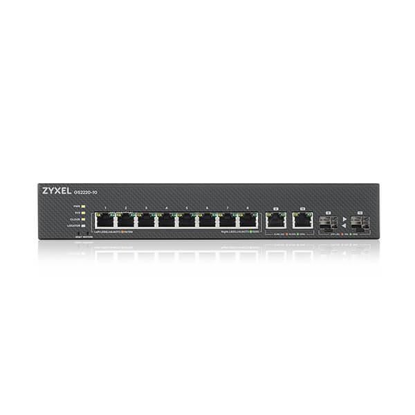 ZYXEL GS2220-10HP 10-PORT GBE SWITCH - 2 | YEO