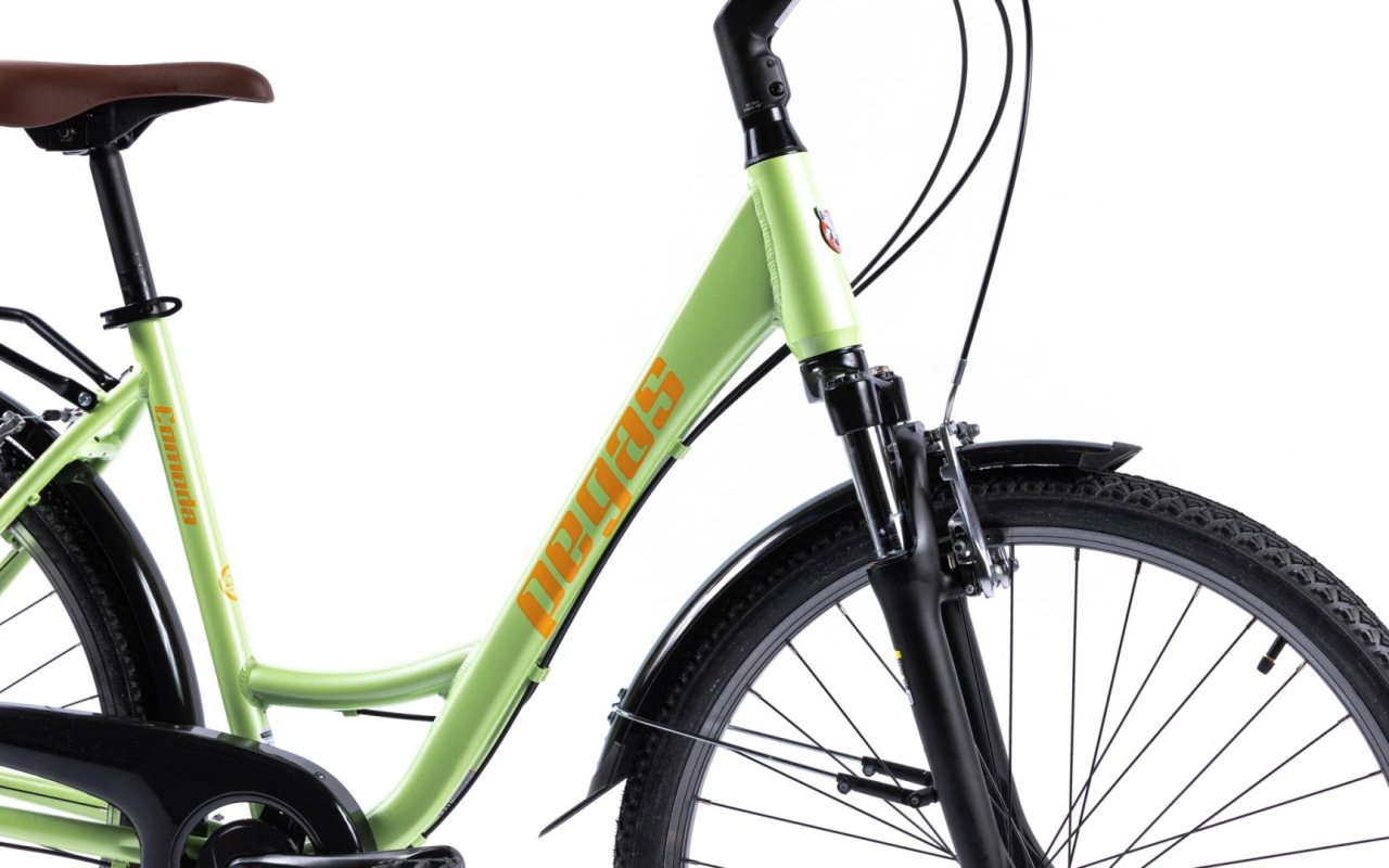 Bicicleta Oras Pegas Comoda Verde Fistic ( AL) - 2 | YEO