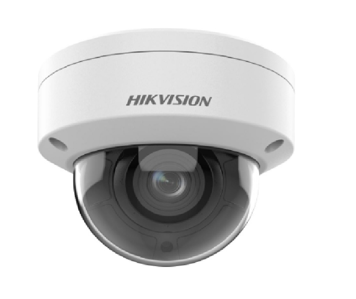 Camera de supraveghere IP Dome 4MP Hikvision DS-2CD2746G2HT- IZS(2.8-12MM)(EF), lentila varifocala: 2.8-12mm, iluminare: Color: 0.001 Lux @ (F1.0, AGC ON),B/W: 0 Lux cu IR: 40m, slot card de memorie: microSD/microSDHC/microSDXC card, up to 512 GB, alarma