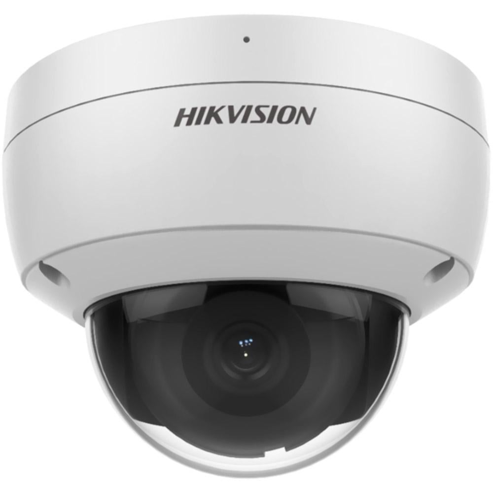 Camera supraveghere Hikvision IP dome DS-2CD2186G2-I(2.8mm)C, 8MP, Powered by Darkfighter, Acusens -Human and vehicle classification alarm based on deep learning algorithms, senzor: 1/1.8″ Progressive Scan CMOS , rezolutie: 3840 × 2160@20 fps, iluminare: