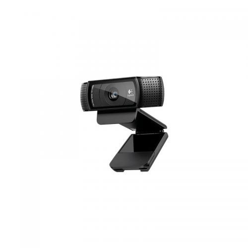 Camera web Logitech Pro HD Webcam C920s, rezolutie video 1920 x 1080, interfata USB, dimensiuni 94 x 29 x 24 mm, negru