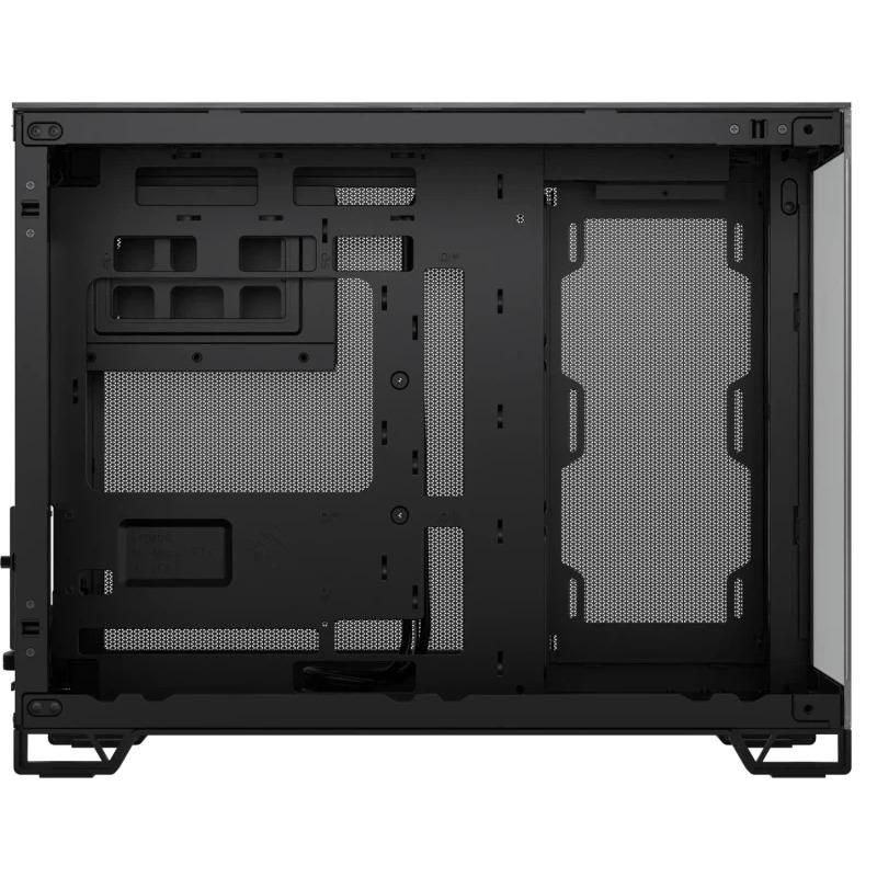 Carcasa CORSAIR 2500X Micro ATX Dual Chamber Black/Obsidian Aluminiun - 1 | YEO