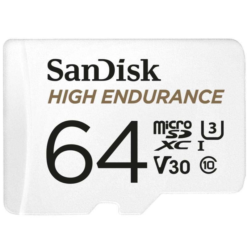 Card de Memorie MicroSD SanDisk, 64GB, Class 10