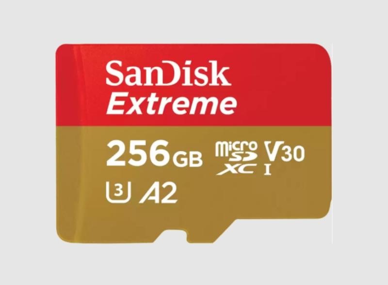 Card de Memorie SanDisk, 256GB, UHS-I, Class 10, 80MB/s + Adaptor