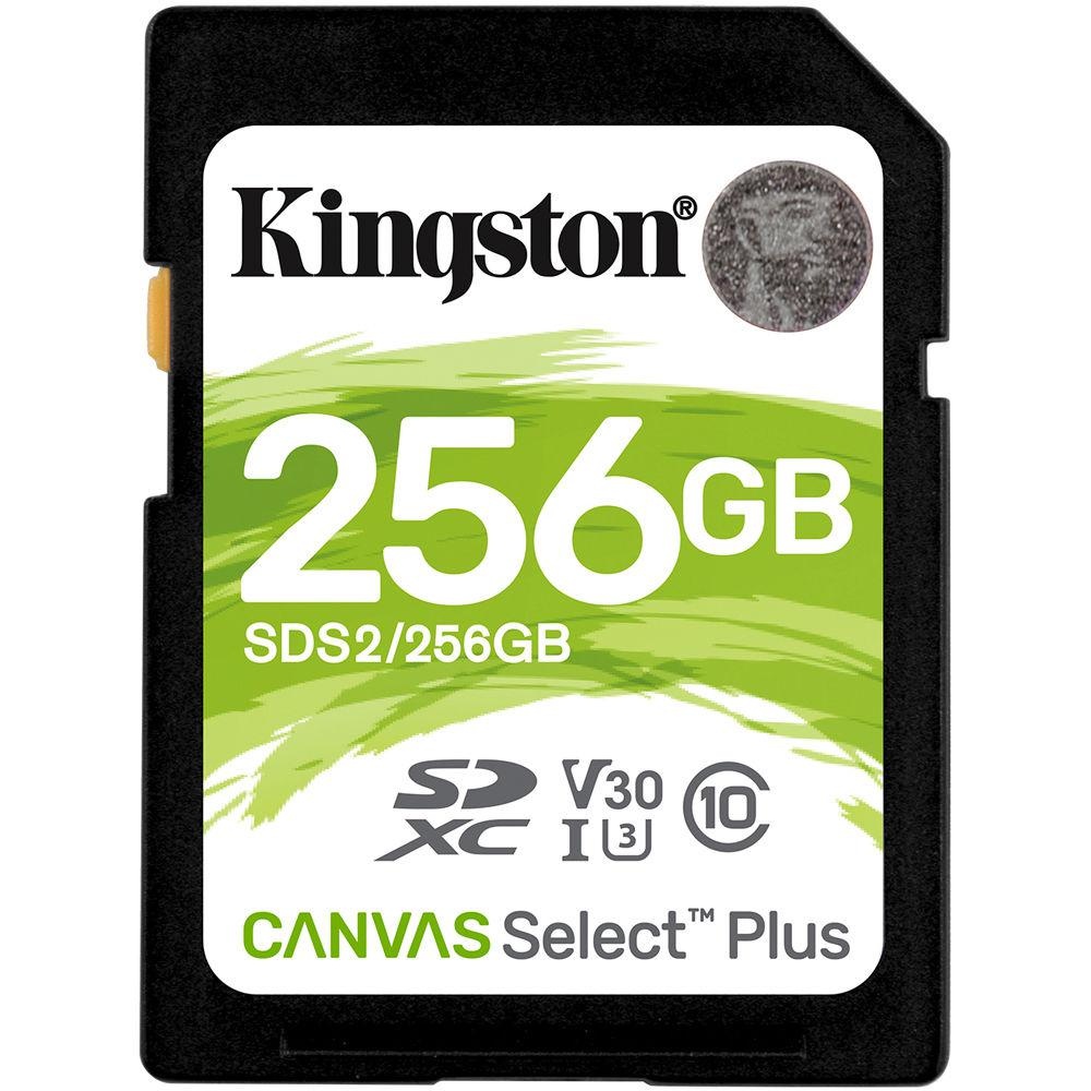 Card de Memorie SD Kingston Canvas Select Plus, 256GB, Class 10 - 1 | YEO