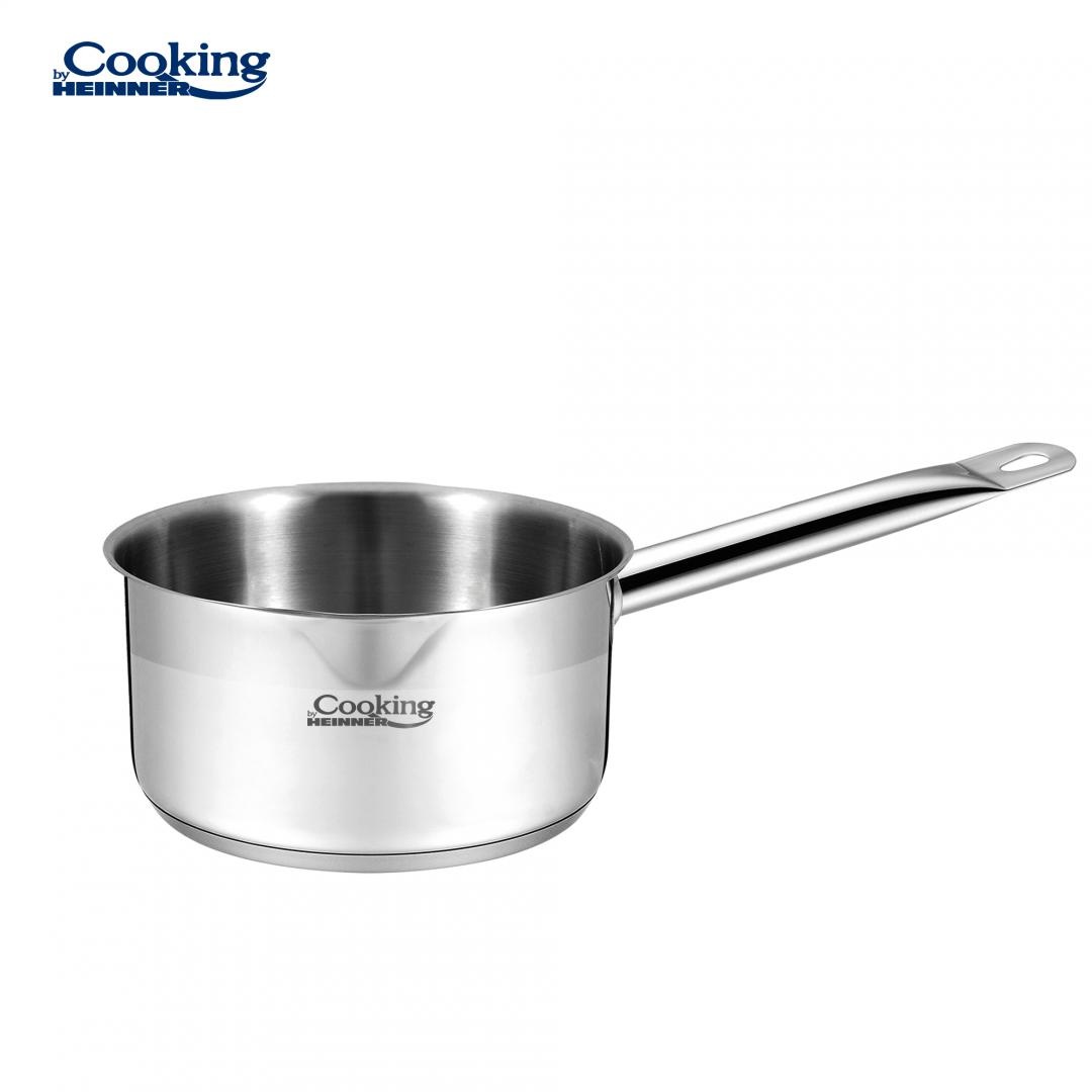 CASEROLA INOX 18X9 CM, 2.1 L, MAESTRO, COOKING BY HEINNER