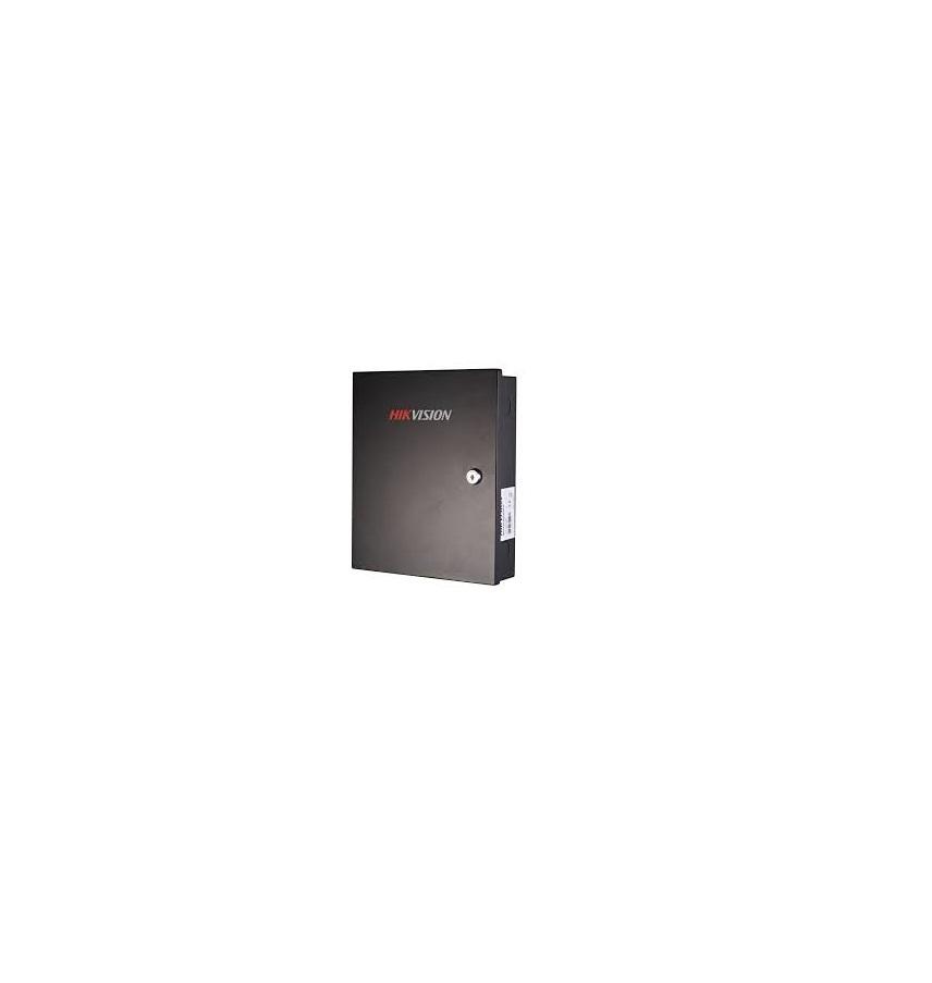 Centrala control acces Hikvision DS-K2804 pentru 4 usi(4cititoare)Four-door Access Controller, Accessible Card Reader: 4Wiegandreaders;Input interface: Door Magnetic×4, Door Switch×4, CaseInput×4;Outputinterface: Door Switch Relay×4, Alarm Relay×4;