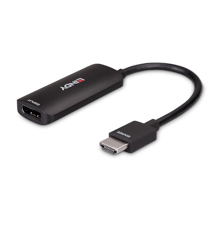 Convertor Lindy HDMI 4K60 la DisplayPort 1.2 - 2 | YEO