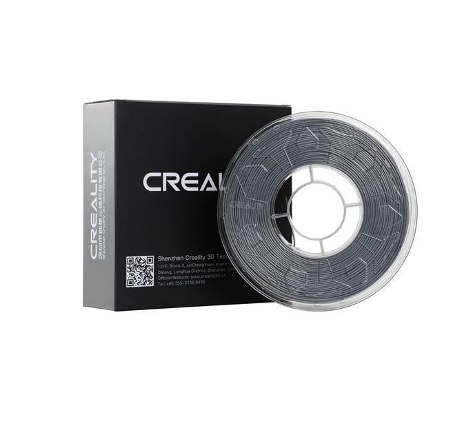 CREALITY CR PLA 3D Printer Filament, grey, 1KG, Printing temperature: 190-220, Filament diameter: 1.75mm, Tensile strength: 60MPa, Size of filament wheel: Diameter 200mm, height 66mm, hole diameter 56mm. Utilizare: pana la 6 luni de la deschiderea