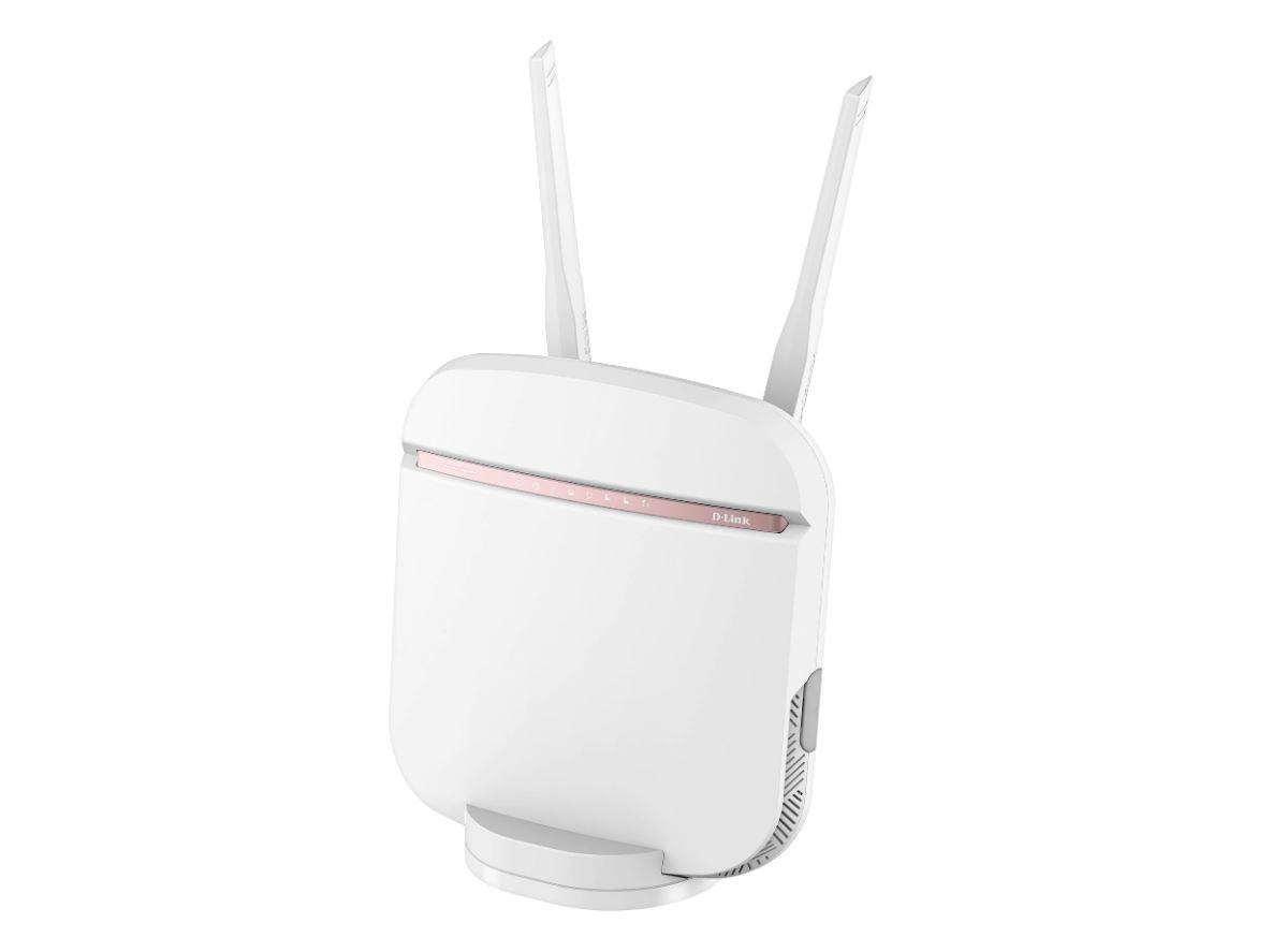 D-Link Router Wireless DWR-978 5G, AC2600, Dual-Band, MU-MIMO, Porturi: 4 x Gigabit RJ-45, 1 x WAN, suporta pana la 128 dispozitive conectate, 2 x antene externe detasabile, viteza wireless: 1733 Mbps 5 GHz, 800 Mbps 2.4 GHz, 5G/4G LTE/3G via SIM, 1 x - 1 | YEO