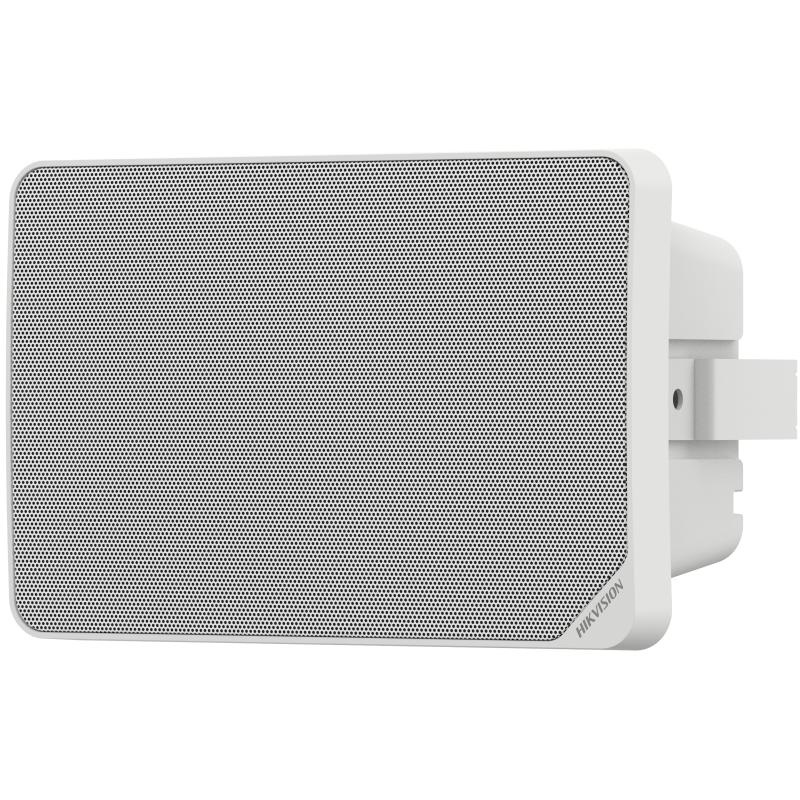 Difuzor public Hikvision DS-QAZ1120G1R-B, 2 microfoane, 100 Hz to 18 kHz, putere difuzor: 20 W, Network Protocol: IPv4, HTTP, HTTPS , SIP, SSL/TLS , DNS, NTP, TCP, UDP, IGMP, ICMP, DHCP, ARP, interfata: RJ45 10 M/100 M Adaptive Ethernet port × 1,