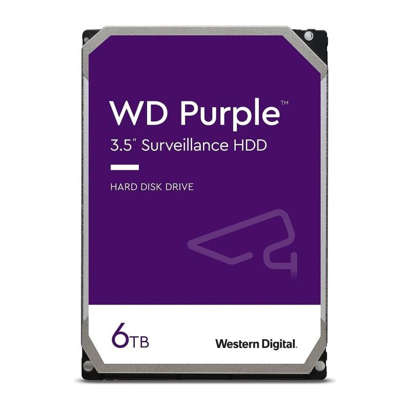 HDD intern WD Purple 6TB SATA-III 5640RPM 256MB - 1 | YEO