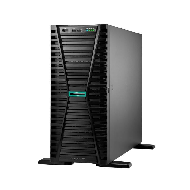 HPE ProLiant ML110 Gen11 4510 12-core 1P 64GB-R MR408i-o 8SFF 2x480GB SSD 2x1000W RPS EU Server - 2 | YEO