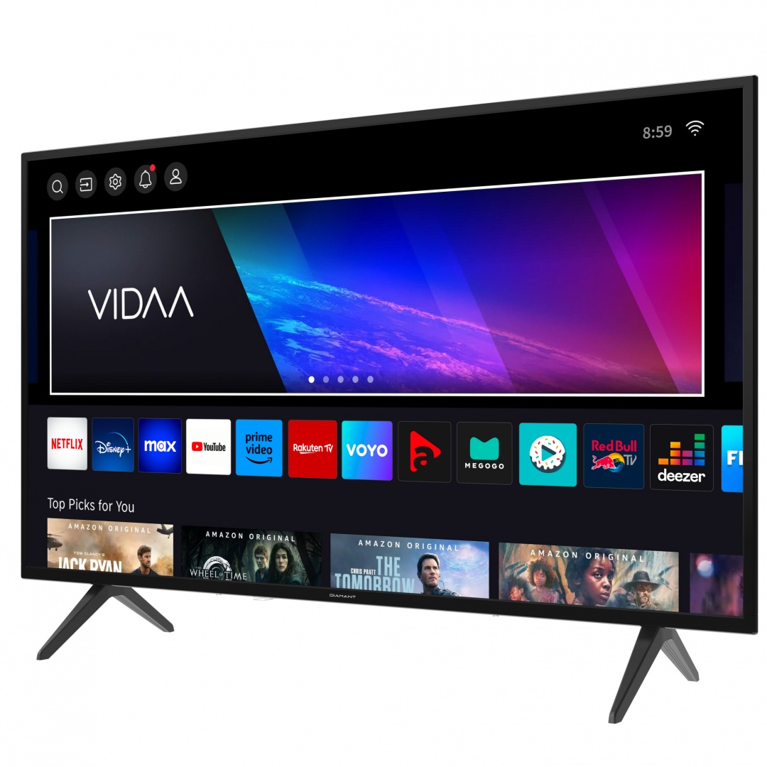 LED TV DIAMANT SMART 40HL4330F/C, 101 cm, Full HD, VIDAA - 2 | YEO