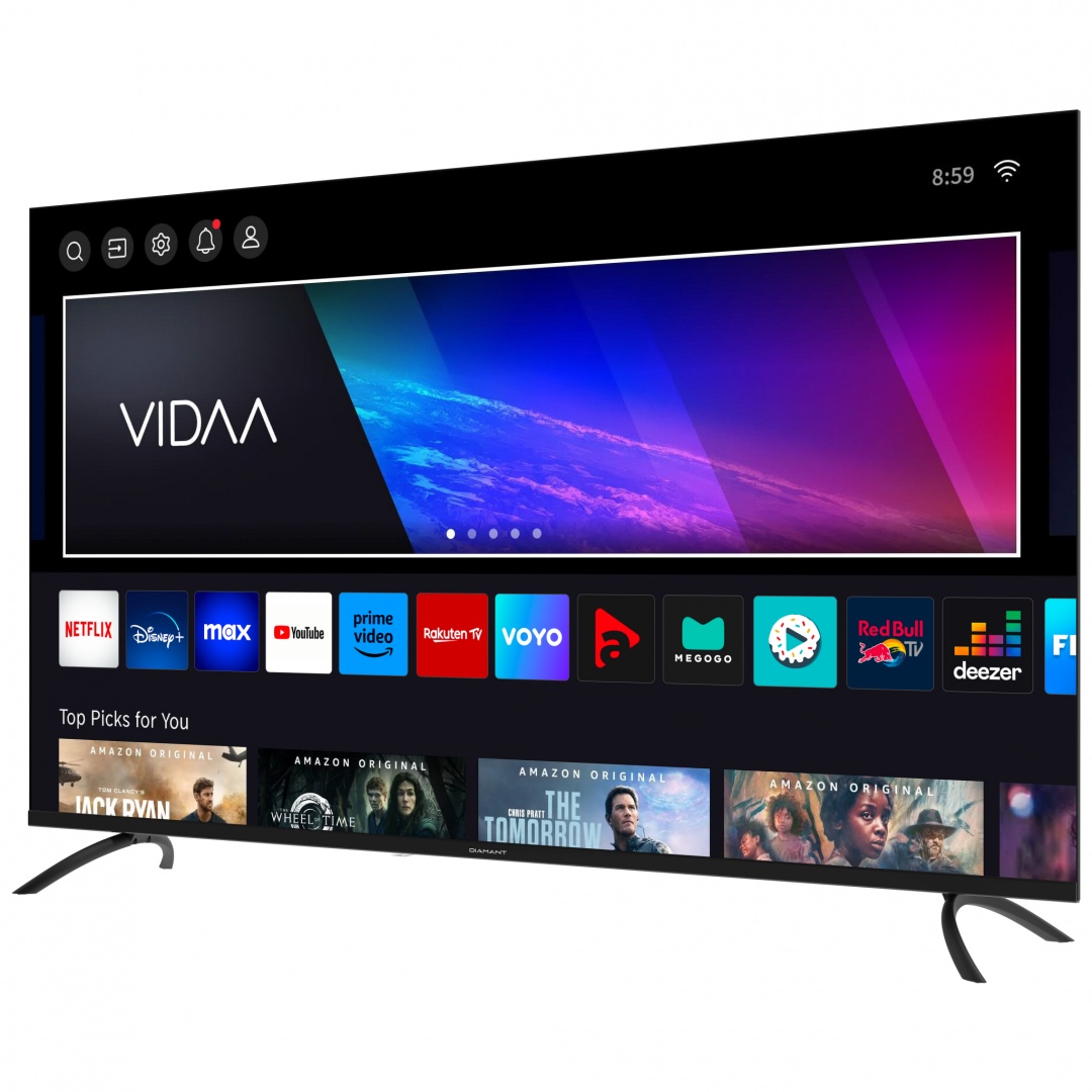 LED TV DIAMANT SMART 43HL5530U/C, 109 cm, 4K UHD, VIDAA - 2 | YEO